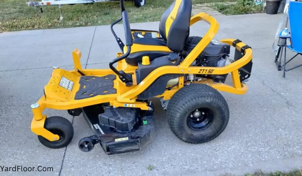 Cub Cadet ZT1 50 problems